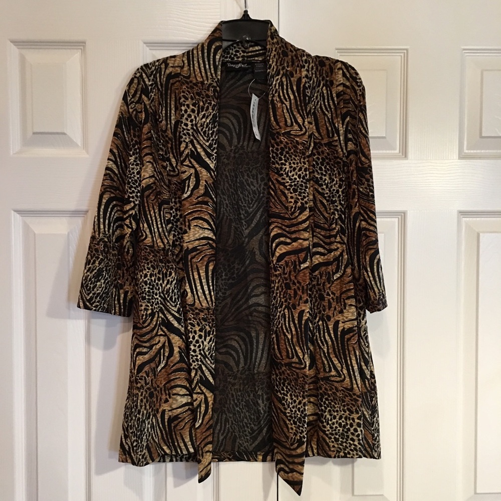 NWT The Magic Scarf Company Jacket S-L  - OBO